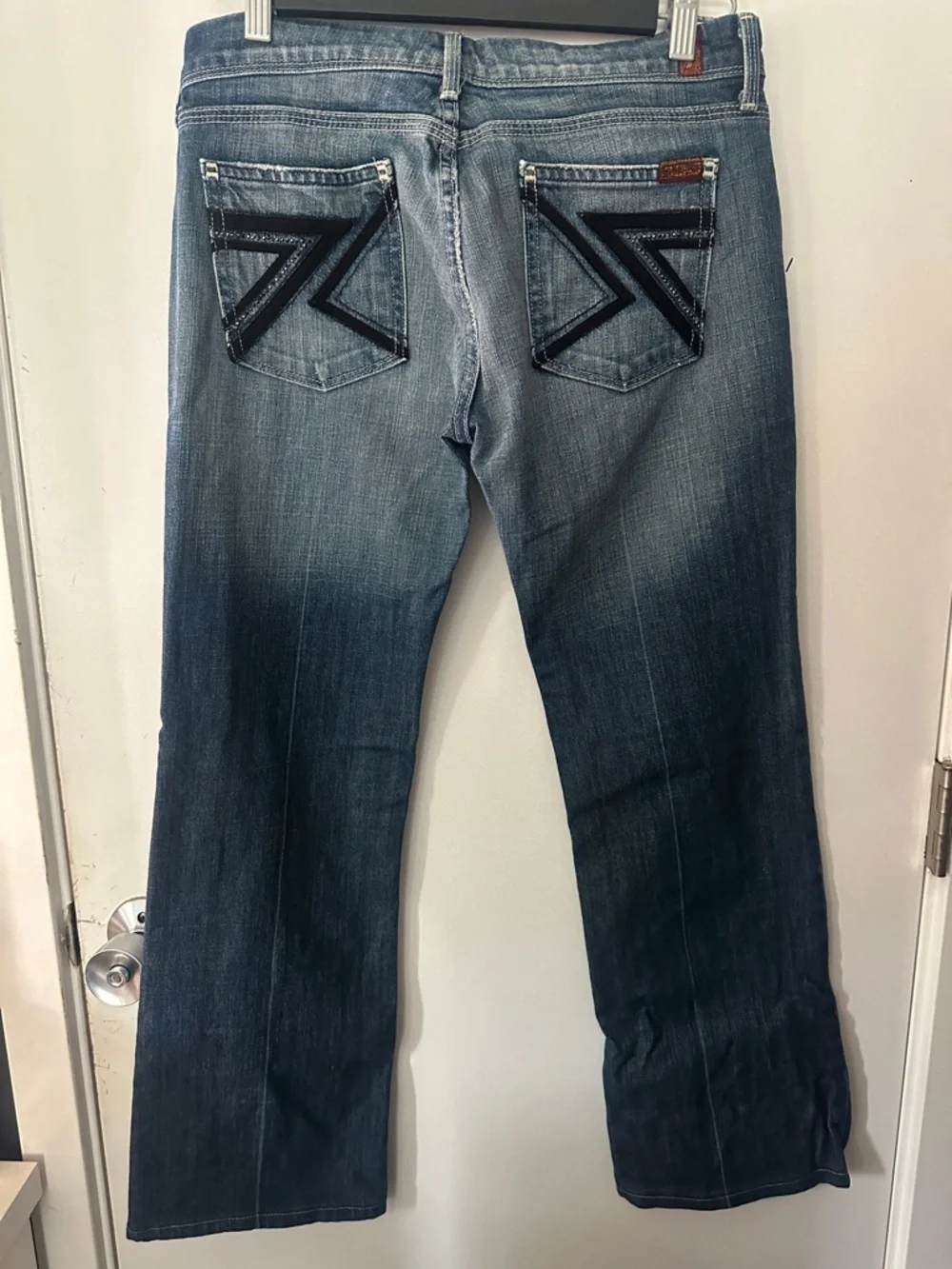 7 For All Mankind Flynt Bootcut Denim Y2K Jeans